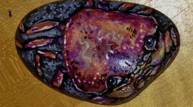 Frogs and Crabs and Fish on Stones