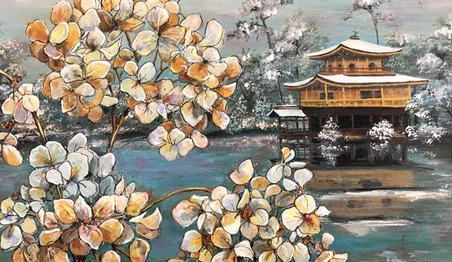 Hydrangeas in Winter Plaque II