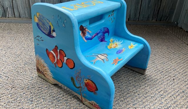 Under the Sea Step Stool