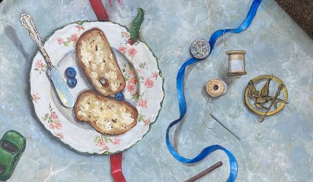 Literary  Memorabilia Table