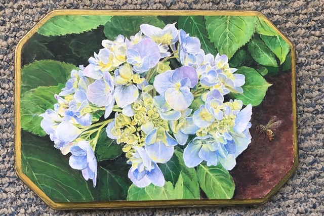 Hydrangea Inspiration - Painted Furniture By Sue